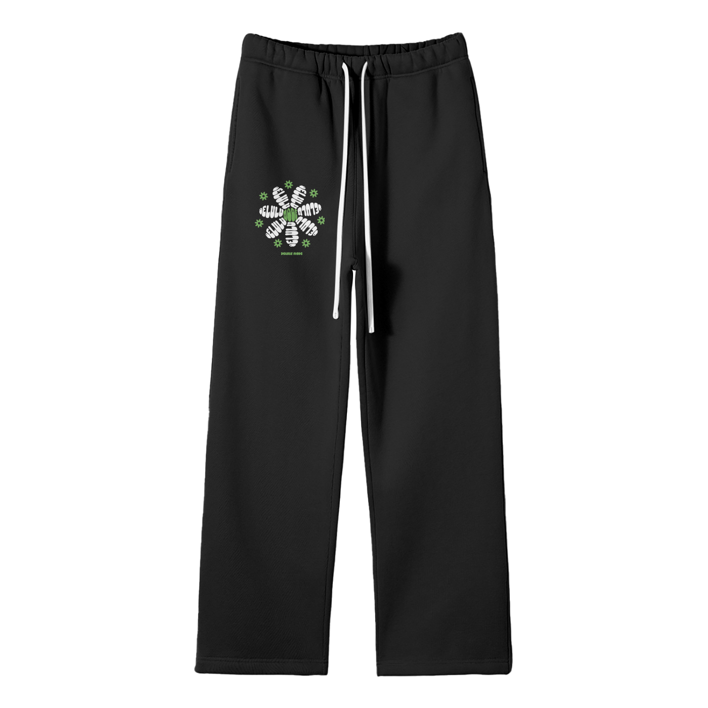 Delulu Mode flower sweatpants🌸