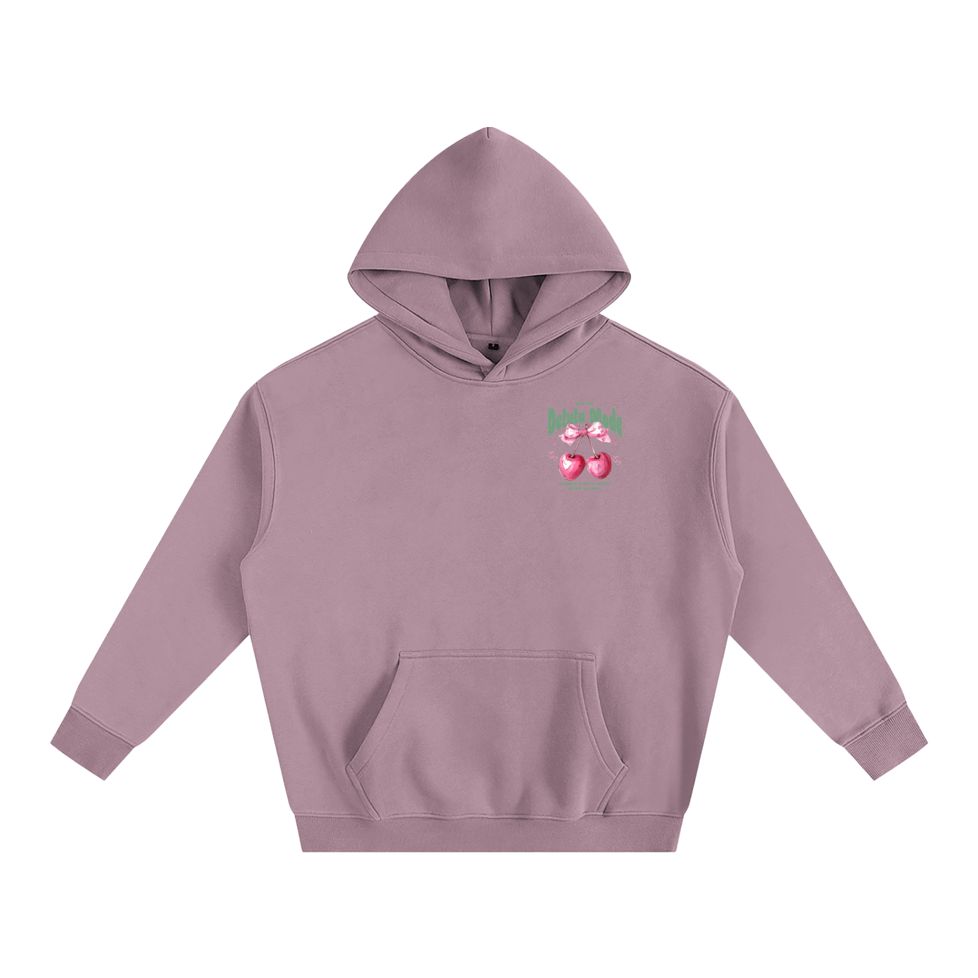 Delulu Mode cherry hoodie🍒