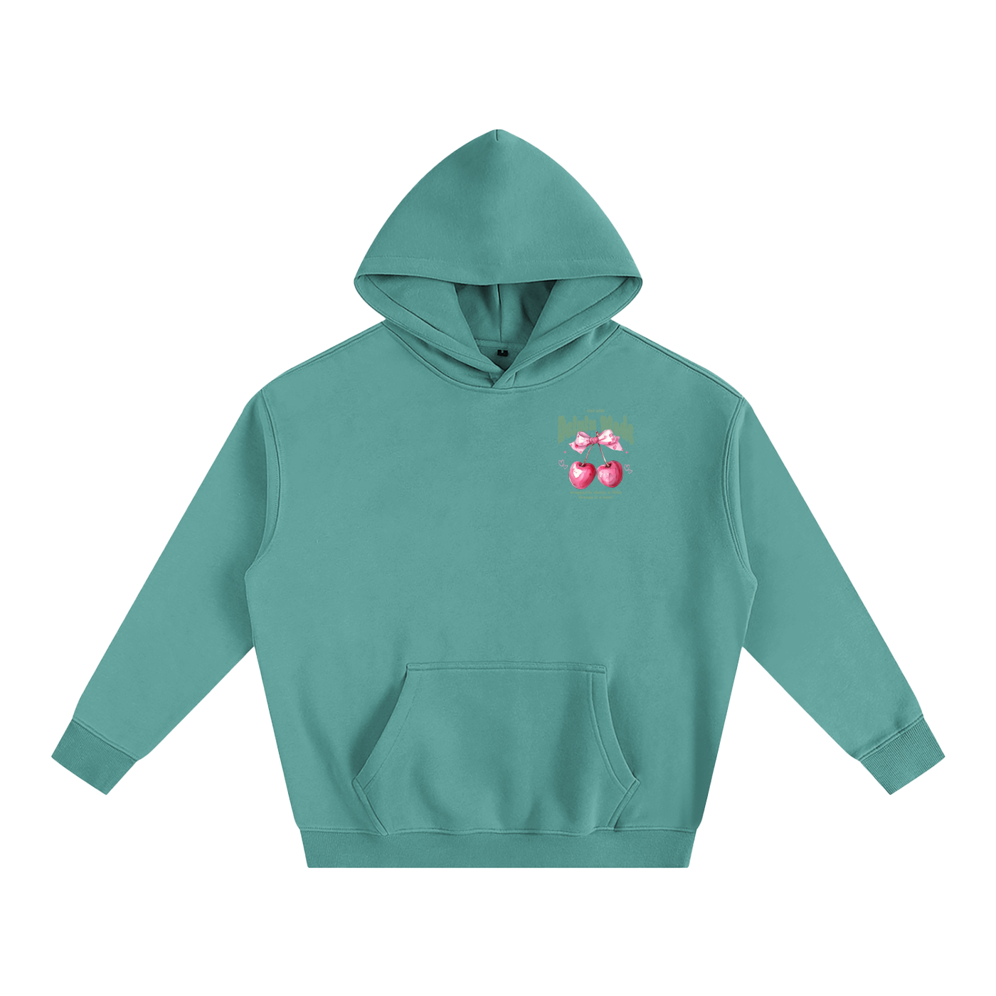 Delulu Mode cherry hoodie🍒