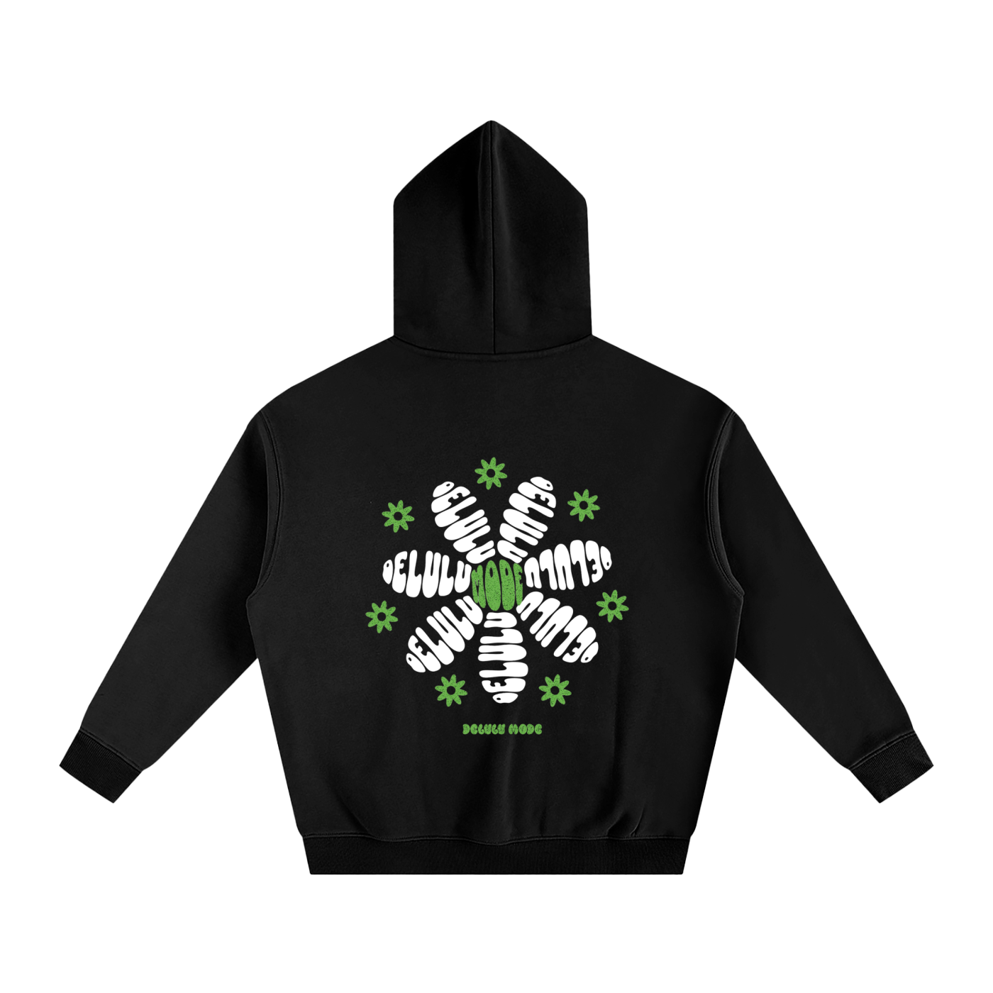 Delulu Mode flower hoodie🌸