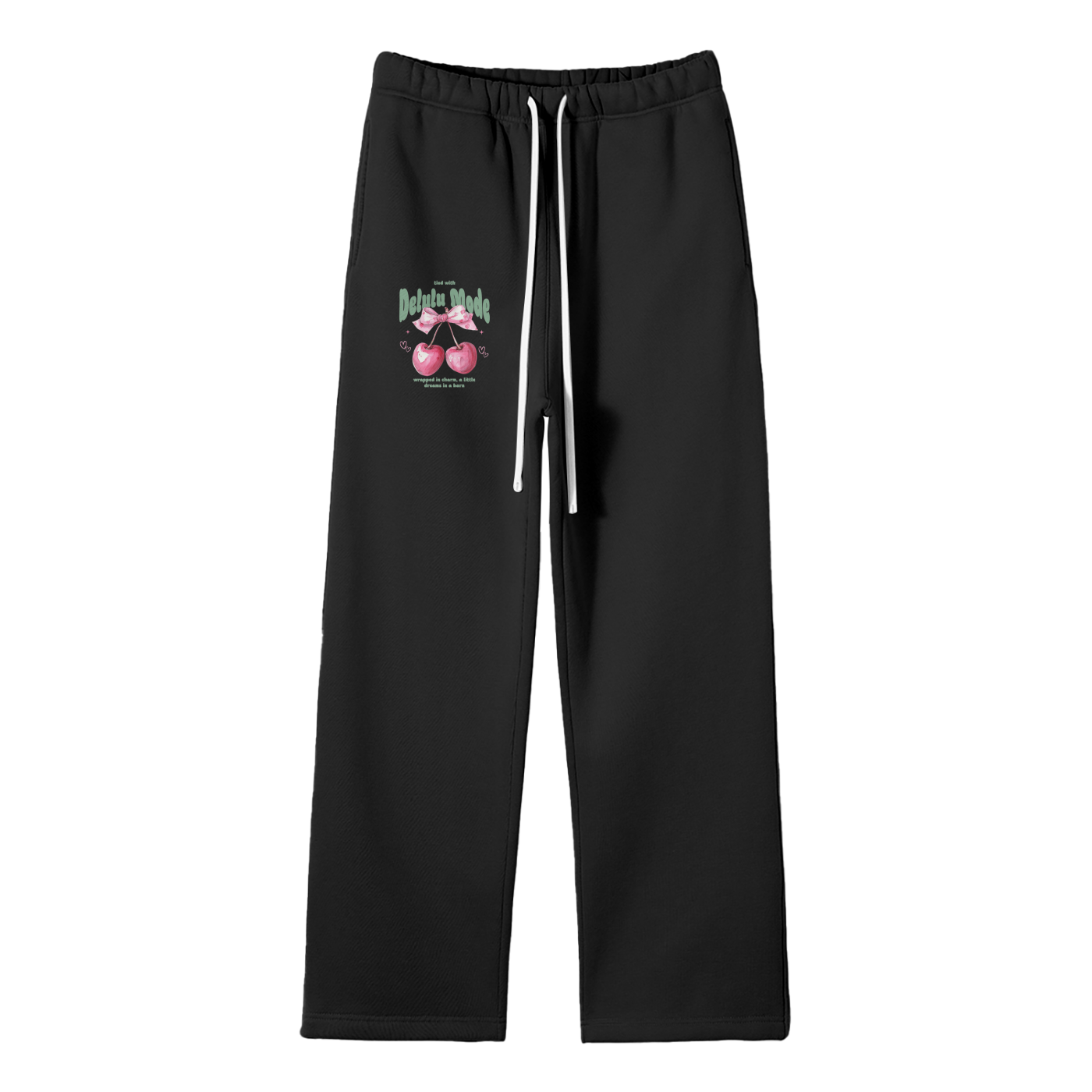 Delulu Mode cherry sweatpants🍒