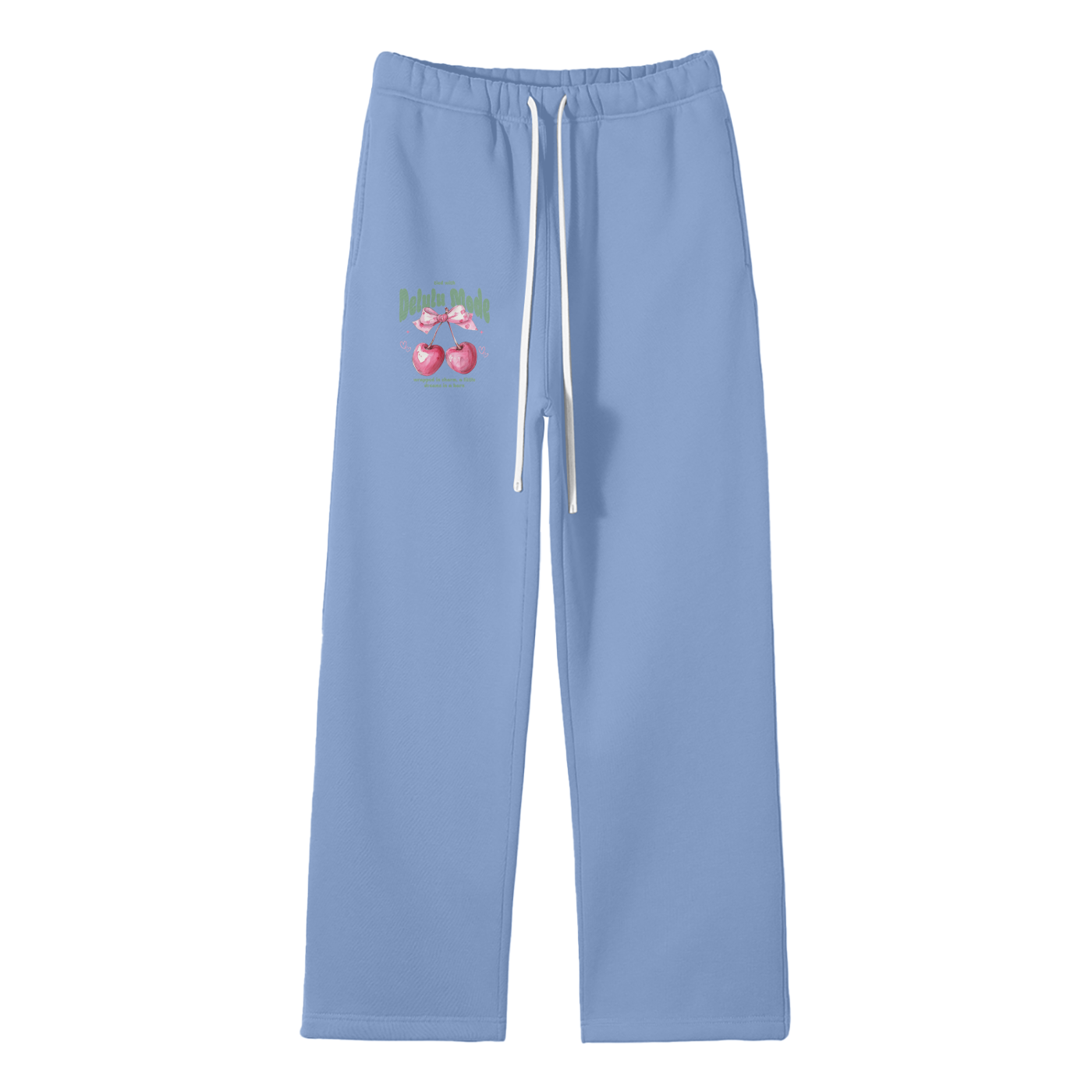 Delulu Mode cherry sweatpants🍒