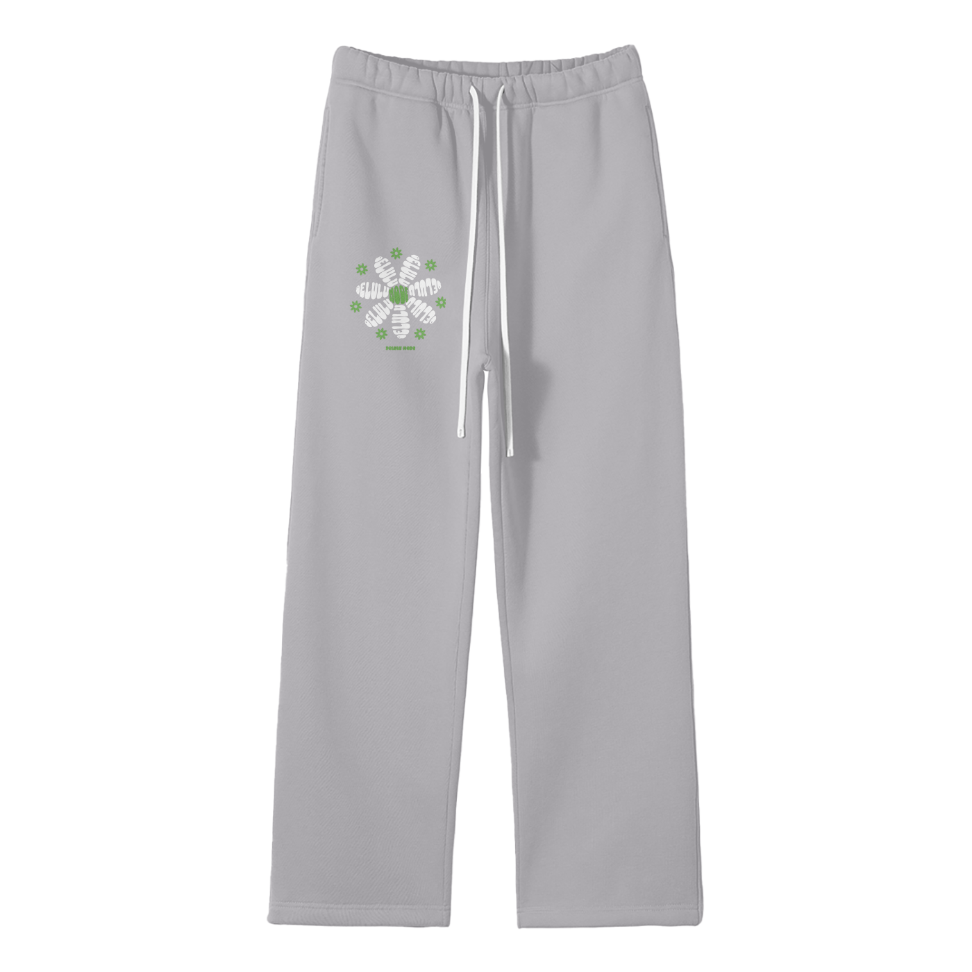 Delulu Mode flower sweatpants🌸