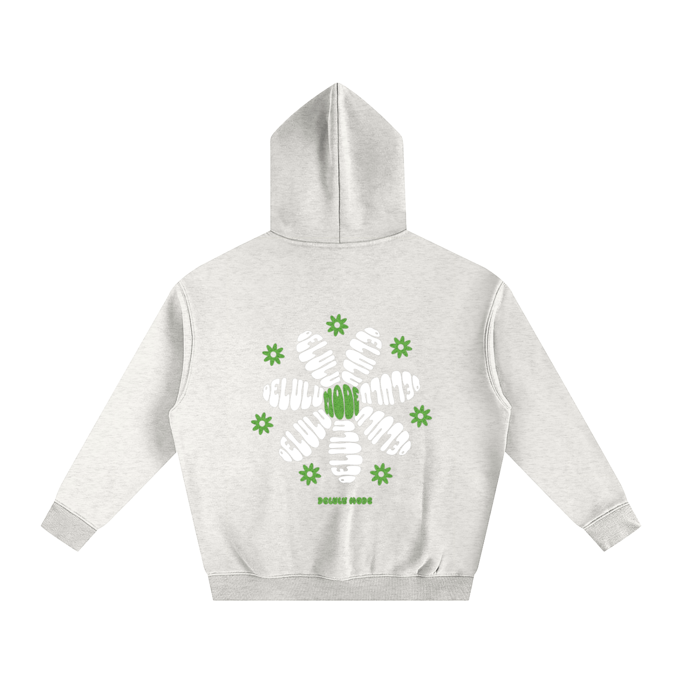 Delulu Mode flower hoodie🌸
