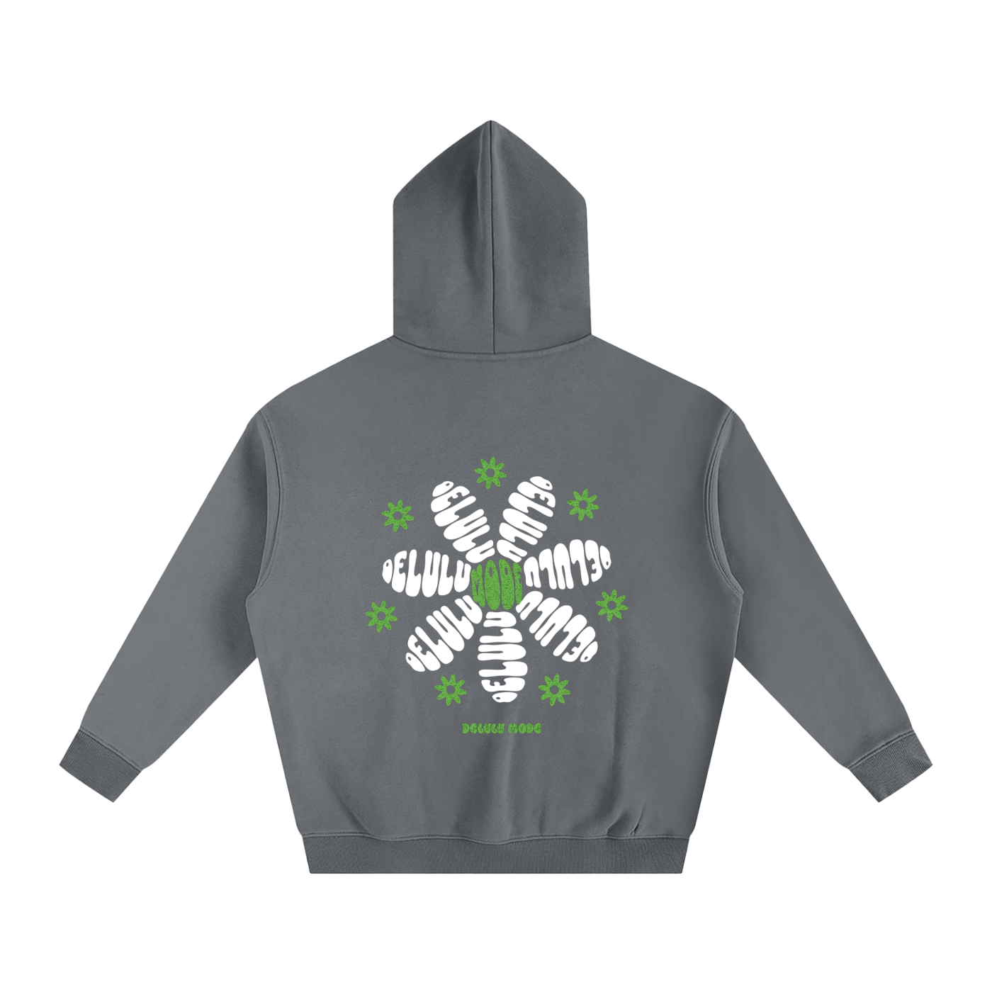 Delulu Mode flower hoodie🌸