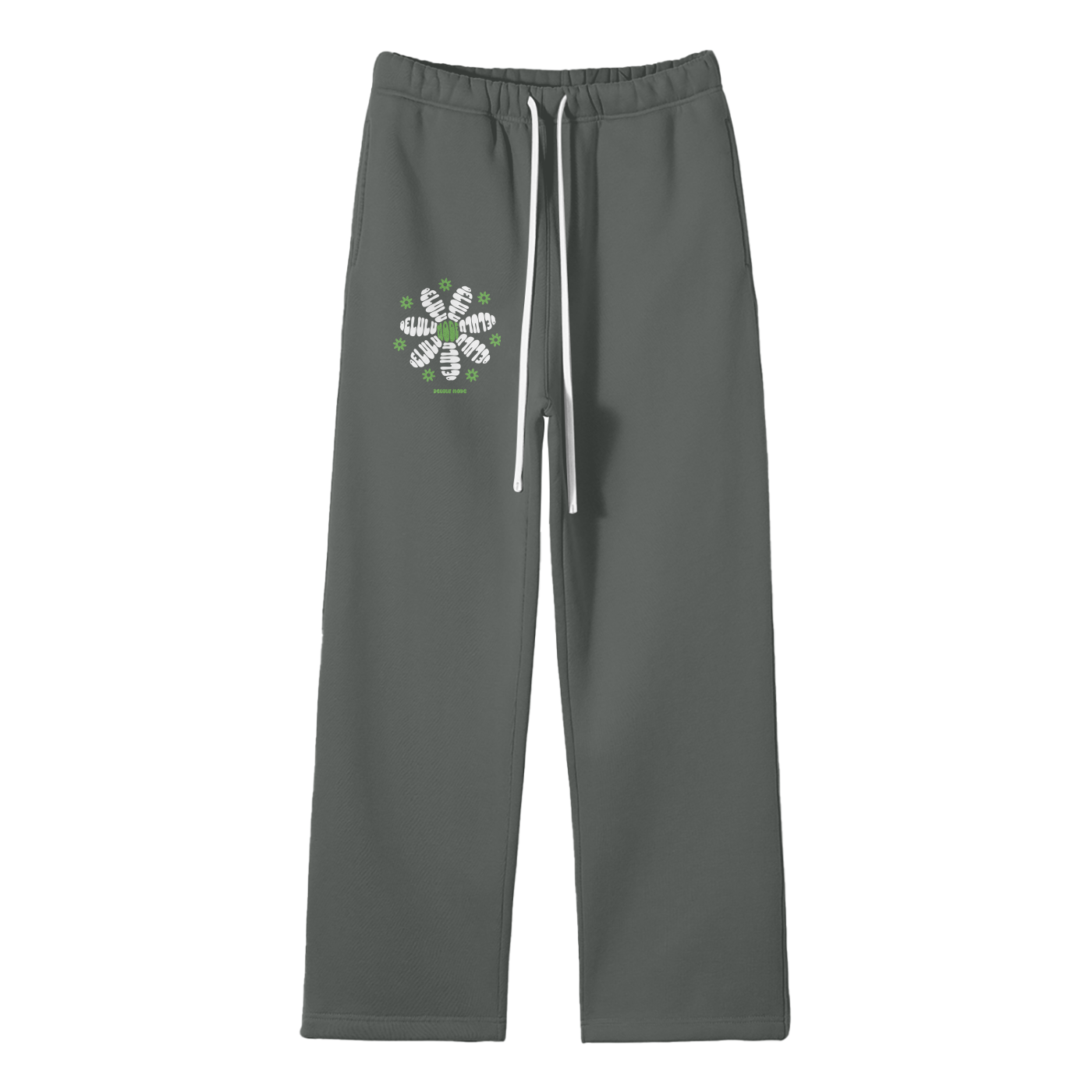 Delulu Mode flower sweatpants🌸