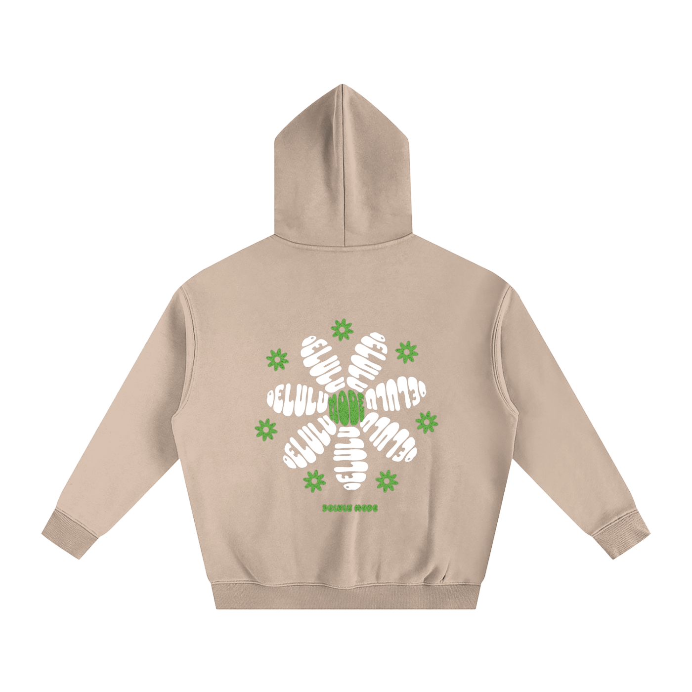 Delulu Mode flower hoodie🌸