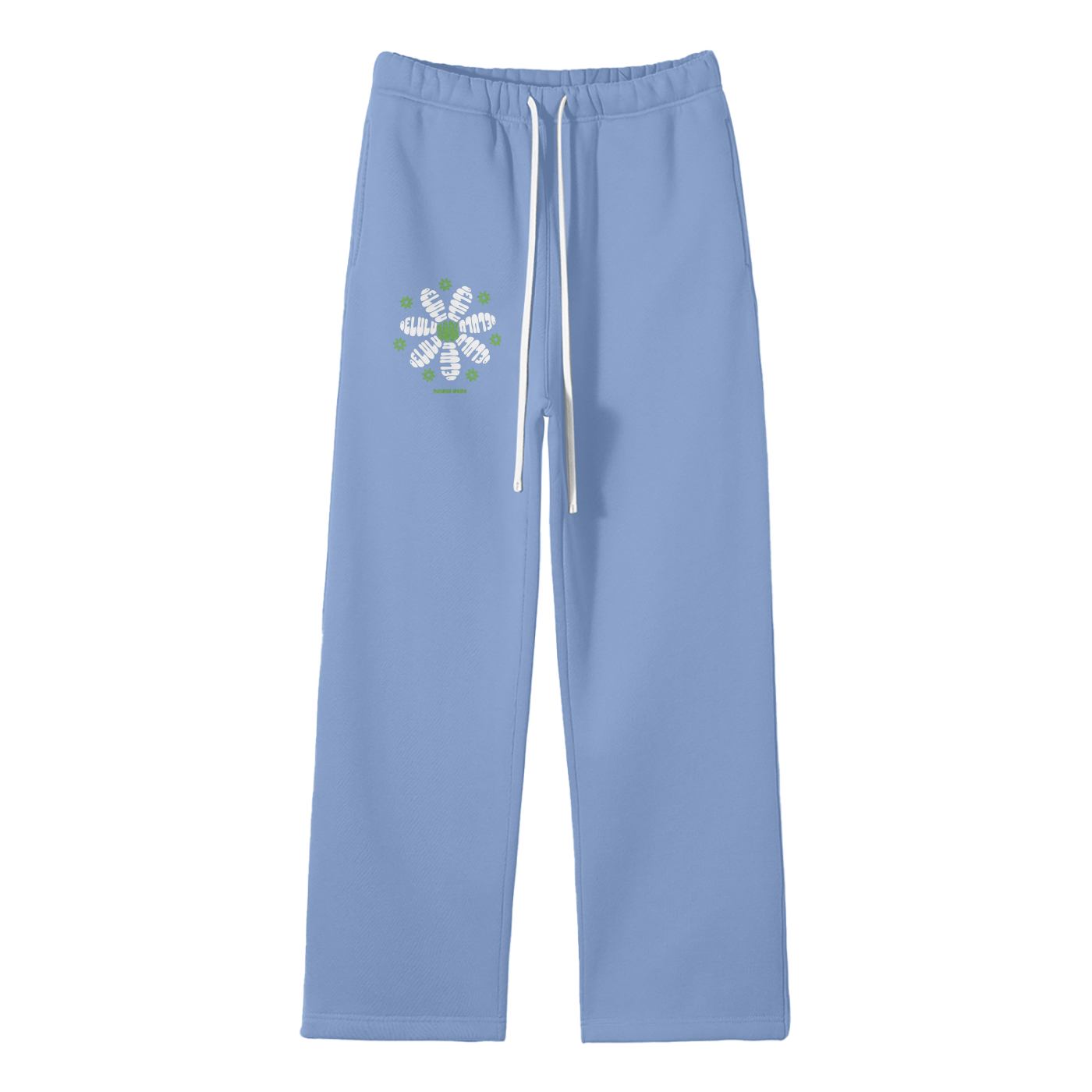 Delulu Mode flower sweatpants🌸