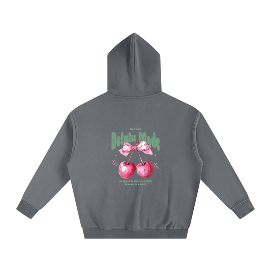 Delulu Mode cherry hoodie🍒